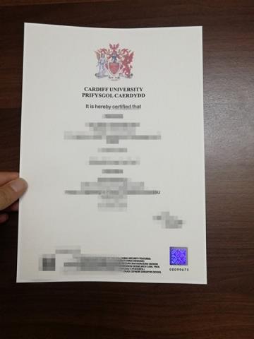 卡迪夫大学毕业证图片Cardiff University Diploma