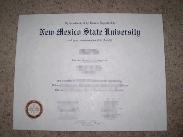 新墨西哥州立大学阿拉莫戈多分校毕业证认证成绩单Diploma