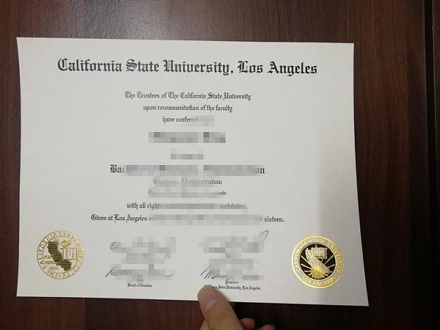 西洛杉矶大学毕业证认证成绩单Diploma