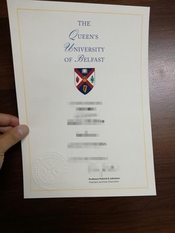 贝尔法斯特女王大学毕业证认证成绩单Diploma