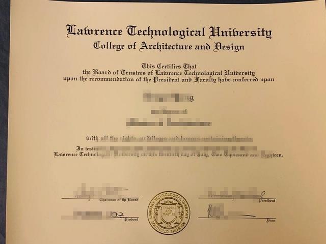 劳伦斯学院毕业证认证成绩单Diploma