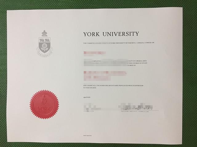 英国约克大学毕业证认证成绩单Diploma