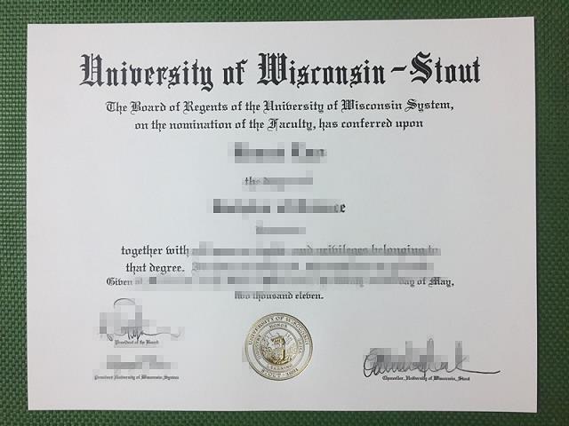 美国威斯康辛大学史帝文分校毕业证认证成绩单Diploma