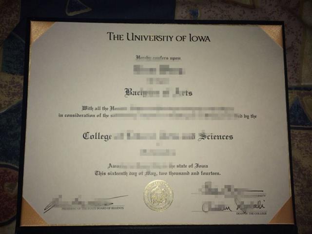 爱荷华卫斯里学院毕业证认证成绩单Diploma
