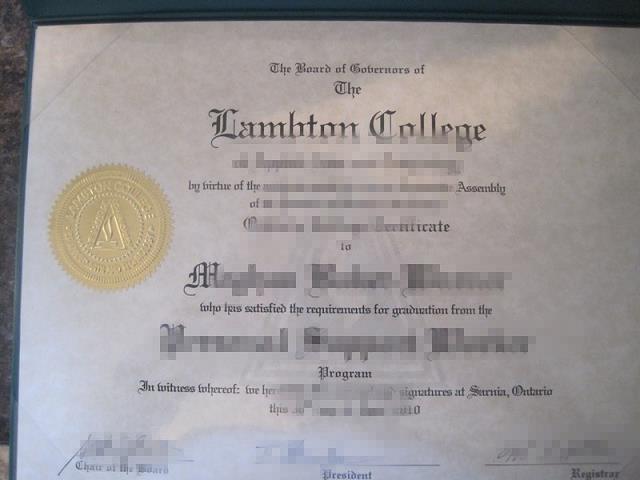 莱姆顿学院毕业照认Z成绩单Diploma