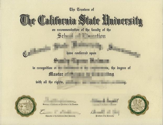 美国加州州立大学圣马科斯分校毕业证认证成绩单Diploma