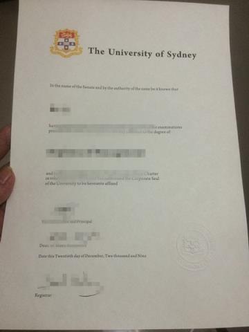 悉尼大学毕业证认证成绩单Diploma