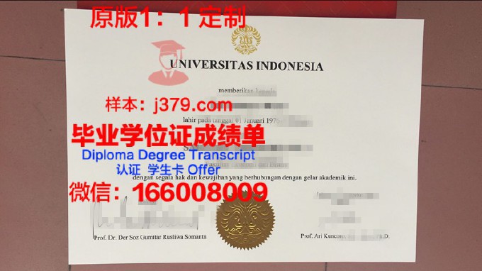印度尼西亚大学毕业证成绩单(印度尼西亚大学留学)