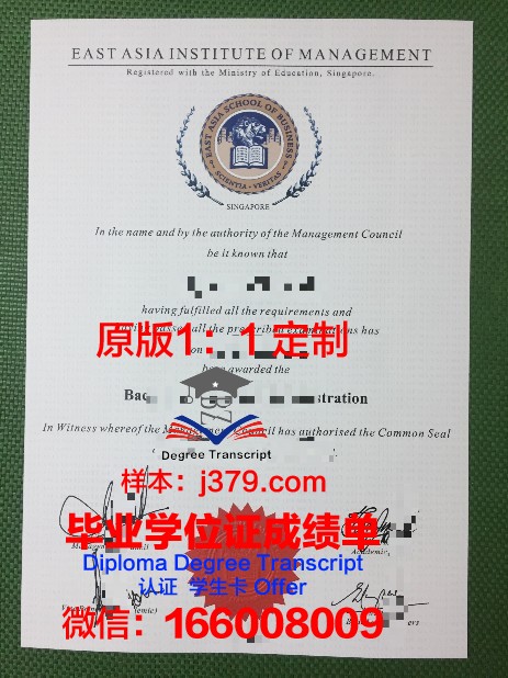 IST管理学院毕业证书(institutemanagement)