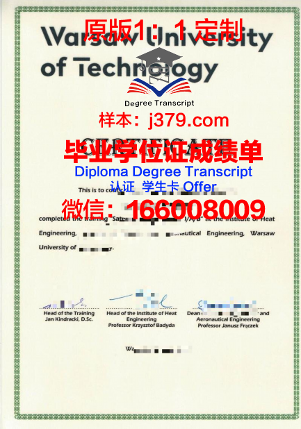 琴希托霍瓦工业大学毕业文凭