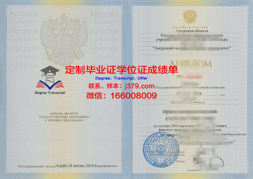 阿穆尔国立大学毕业证：跨越国界的学术荣耀